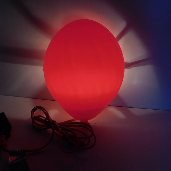 Vintage Ikea Drömminge Red Balloon Wall Light Lamp corded 11" - Picture 4 of 6